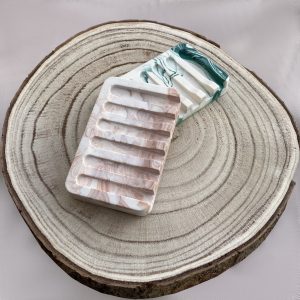Porte savon en jesmonite