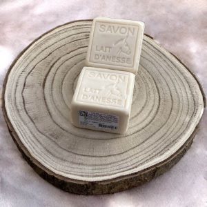 Savon cube au lait d’ânesse