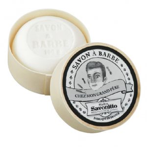 Savon à barbe en boite
